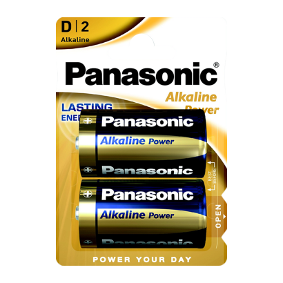 Батарейка Panasonic D LR20 MN1300 Alkaline Power 2шт - Retromagaz