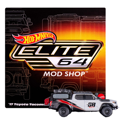 Машинка Premium Hot Wheels '17 Toyota Tacoma Elite 64 1:64 HNJ64 White - Retromagaz