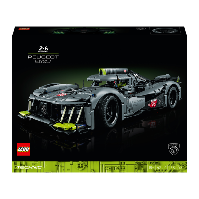 Конструктор Lego Peugeot 9X8 24H Le Mans Hybrid Hypercar Technic 42156 Новый - Retromagaz