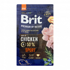 Сухий Корм для Собак Brit Premium Sport Курка 3kg