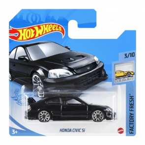 Машинка Базова Hot Wheels Honda Civic Si Fast & Furious Factory Fresh 1:64 GTC63 Black