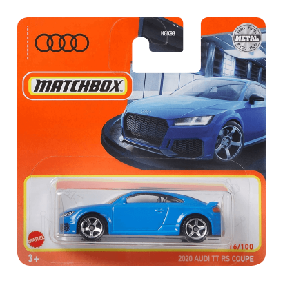 Машинка Большой Город Matchbox Audi TT RS Coupe Showroom 1:64 GVX16/GXM24/HGK93 Blue - Retromagaz