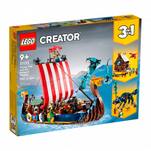 Конструктор Lego Корабль Викингов и Мидгардский Змей Creator 31132 Новый