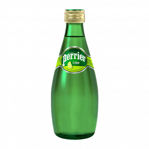 Вода Минеральная Perrier Lime Газированная Стекло 330ml - Retromagaz