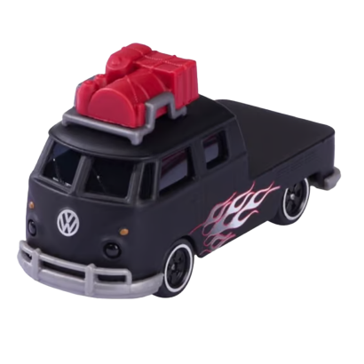 Машинка Premium Majorette Volkswagen T1 Pickup Volkswagen 1:58 243F-1 Black - Retromagaz