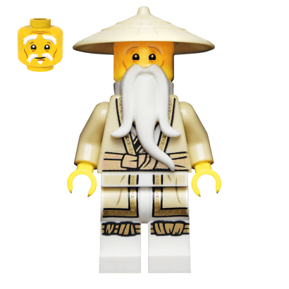 Фигурка Lego Другое Master Sensei Wu Ninjago njo741 1 Б/У - Retromagaz