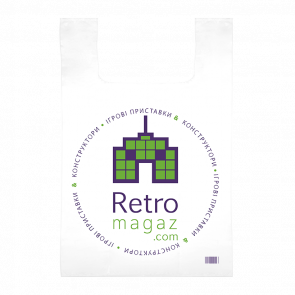 Пакет RetroMagaz Середній White - Retromagaz