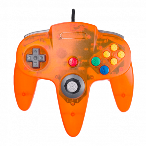 Геймпад Проводной RMC N64 Trans-Orange Новый