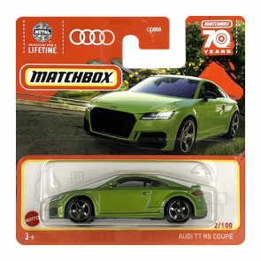 Машинка Большой Город Matchbox Audi TT RS Coupe Highway 1:64 HLD10 Green - Retromagaz