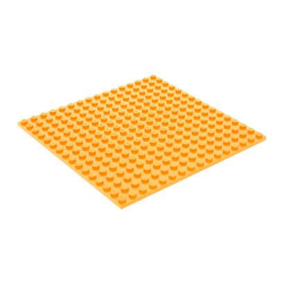 Пластина Lego Обычная 16 x 16 91405 6114376 Orange Б/У - Retromagaz