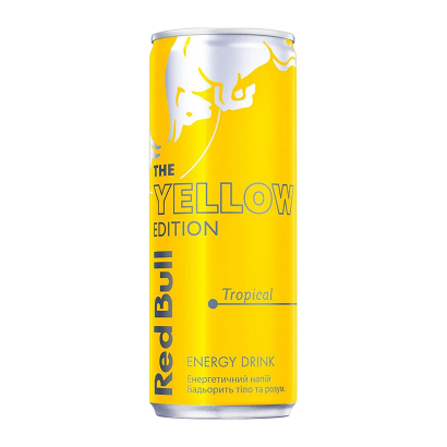 Напиток Энергетический Red Bull Yellow Edition 250ml - Retromagaz