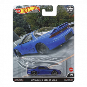 Машинка Premium Hot Wheels Mitsubishi 3000GT VR-4 Mountain Drifters 1:64 HCJ98 Blue - Retromagaz