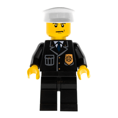 Фигурка Lego Police 973px431 Suit with Blue Tie and Badge City cty0008 1 Б/У - Retromagaz