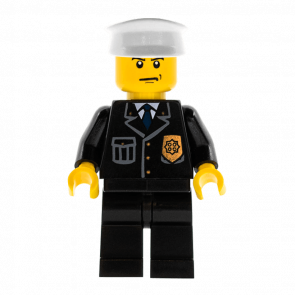 Фигурка Lego Police 973px431 Suit with Blue Tie and Badge City cty0008 1 Б/У