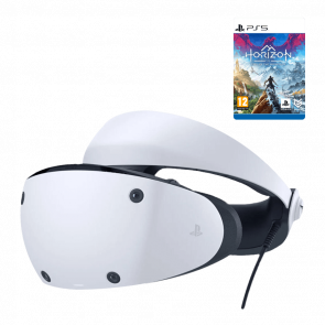 Очки Виртуальной Реальности Проводной Sony PlayStation 5 VR2 + Игра Horizon Call of the Mountain Русские Субтитры Digital Code White Новый - Retromagaz