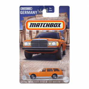 Тематична Машинка Matchbox Mercedes-Benz W123 Germany 1:64 HVV05/HVV36 Brown