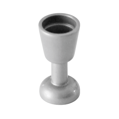 Посуда Lego Goblet 2343 6269 28657 6107389 Flat Silver 4шт Б/У - Retromagaz