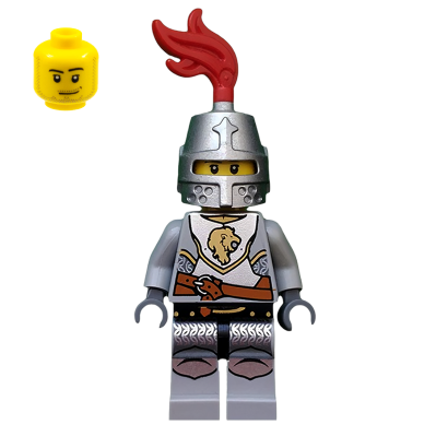 Фігурка Lego Kingdoms Lion Knight Breastplate with Lion Head Castle cas440 Б/У - Retromagaz