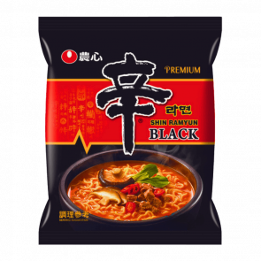 Лапша Nongshim Shin Ramyun Black Острая 130g