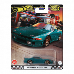 Машинка Premium Hot Wheels Mitsubishi 3000GT VR-4 Boulevard 1:64 HRT68 Green - Retromagaz