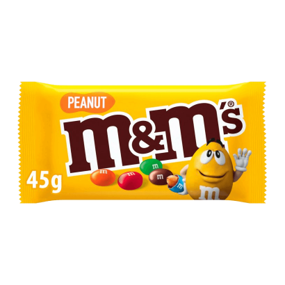 Драже M&M's с Арахисом 45g - Retromagaz