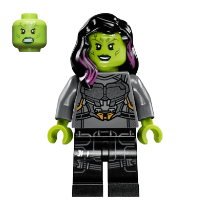 Фигурка Lego Marvel Gamora Silver Armor Super Heroes sh0388 Б/У - Retromagaz