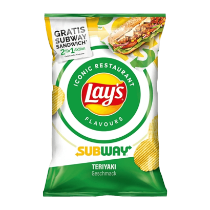 Чипсы Lay's Iconic Restaurant Subway со Вкусом Соуса Терияки 150g - Retromagaz