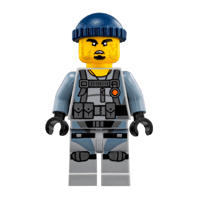 Фигурка Lego Shark Army Gunner Charlie Ninjago njo341 Б/У - Retromagaz