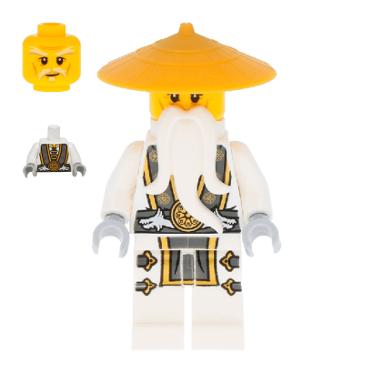 Фигурка Lego Другое Master Sensei Wu Ninjago njo142 1 Б/У - Retromagaz