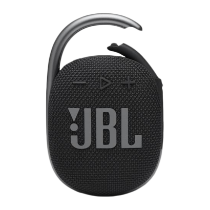 Портативна Колонка JBL Clip 4 Black - Retromagaz