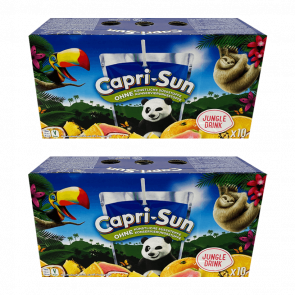 Набір Напій Соковий Capri-Sun 20шт Jungle Drink 200ml - Retromagaz