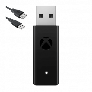 Адаптер Microsoft Xbox Series + Удлинитель USB Без Коробки Black 1m Новый - Retromagaz