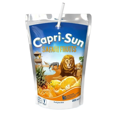 Напиток Соковый Capri-Sun Safari Fruits 200ml - Retromagaz