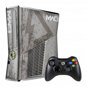 Консоль Microsoft Xbox 360 S Call of Duty: Modern Warfare 3 Limited Edition Freeboot 500GB Dark Grey + 5 Вбудованих Ігор Б/У