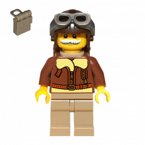 Фигурка Lego Series 3 Pilot Collectible Minifigures col036 Б/У