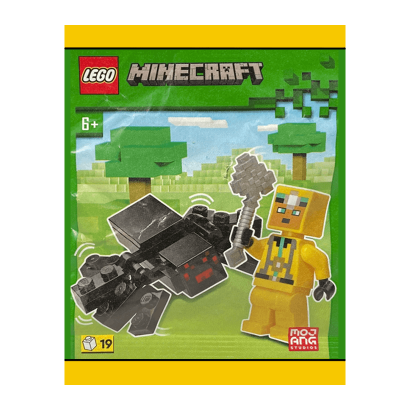 Конструктор Lego Фігурка Cave Explorer with Spider Paper Bag Minecraft 662410 Новий - Retromagaz