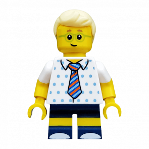 Фигурка Lego Series 18 Birthday Party Boy Collectible Minifigures col327 Б/У