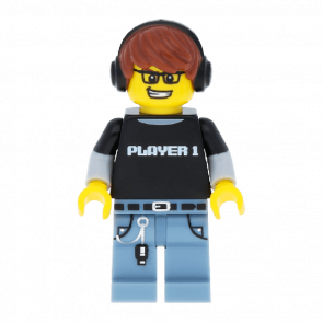 Фігурка Lego Series 12 Video Game Guy Collectible Minifigures col182 Б/У