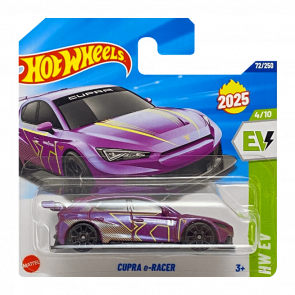 Машинка Базова Hot Wheels Seat Cupra e-Racer EV 1:64 HYW15 Purple - Retromagaz