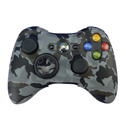 Чехол Силиконовый RMC Xbox 360 Camo Grey Новый - Retromagaz