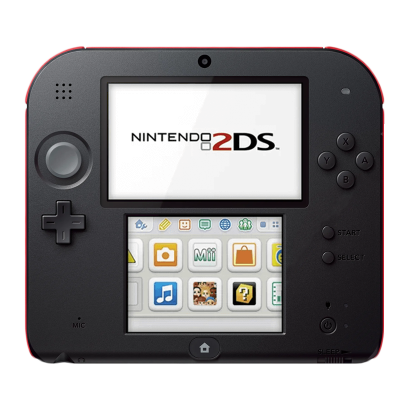 Консоль Nintendo 2DS Модифицированная 32GB Black Red + 10 Встроенных Игр Б/У - Retromagaz