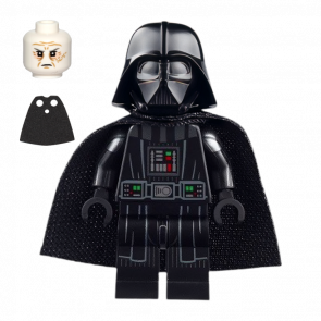 Фігурка Lego Імперія Darth Vader Printed Arms Spongy Cape White Head Star Wars sw1249 75387 Б/У