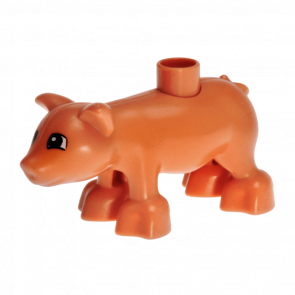 Фігурка Lego Animals Pig Adult Duplo pig03pb01 Nougat Б/У