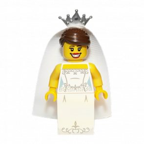 Фигурка Lego Series 7 Bride Collectible Minifigures col100 Б/У