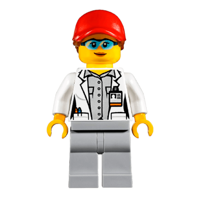 Фигурка Lego Space Port 973pb2505 Scientist Female City cty1069 Б/У - Retromagaz