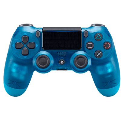 Геймпад Беспроводной Sony PlayStation 4 DualShock 4 Version 2 Crystal Clear Blue Б/У - Retromagaz