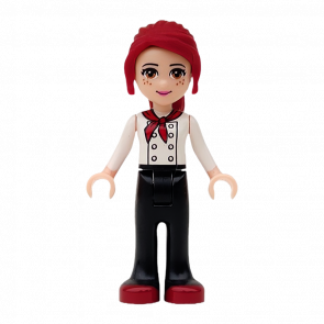 Фигурка Lego Girl Mia Black Trousers White Top Friends frnd050 Б/У