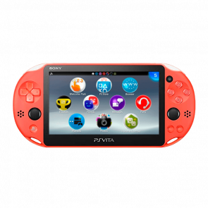 Консоль Sony PlayStation Vita Slim Модифицированная 64GB Neon Orange + 5 Встроенных Игр Б/У - Retromagaz