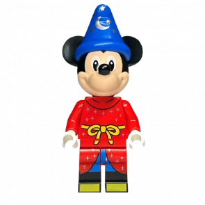 Фігурка Lego Disney Sorcerer's Apprentice Mickey Cartoons dis095 Б/У