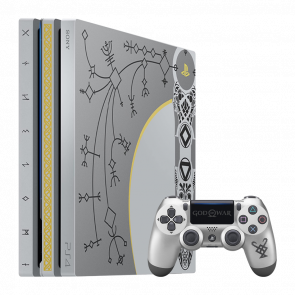 Консоль Sony PlayStation 4 Pro CUH-70-71xx God of War Limited Edition 1TB Б/У Нормальний